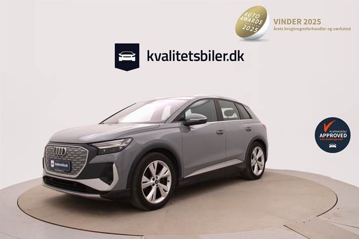 Grå Audi Q4 fra 2022