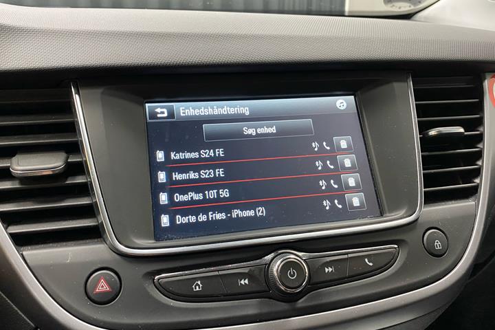 Sort Opel Crossland fra 2021