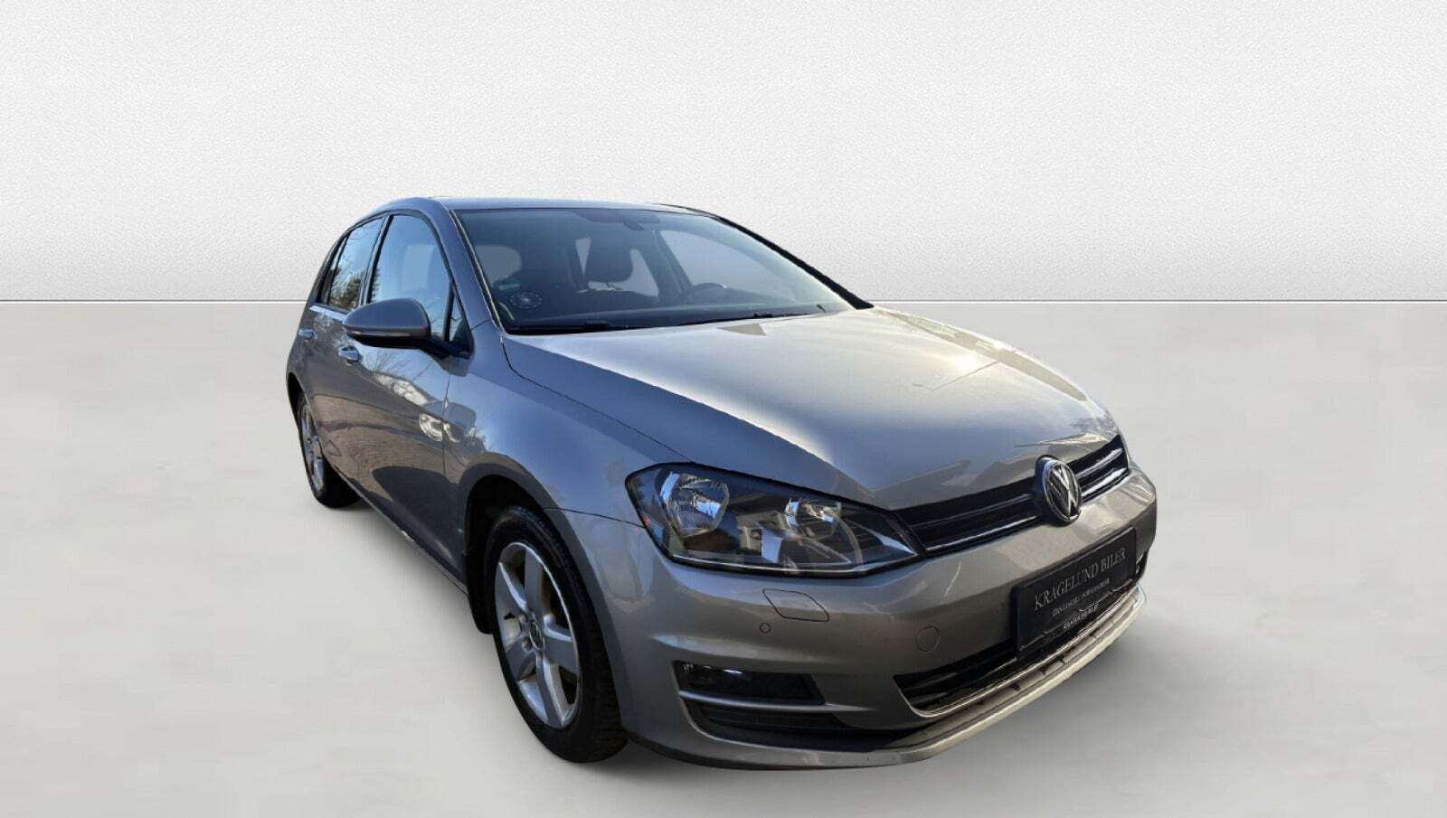Grøn VW Golf VII fra 2013