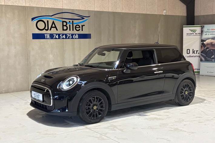 Sort Mini Cooper SE fra 2022