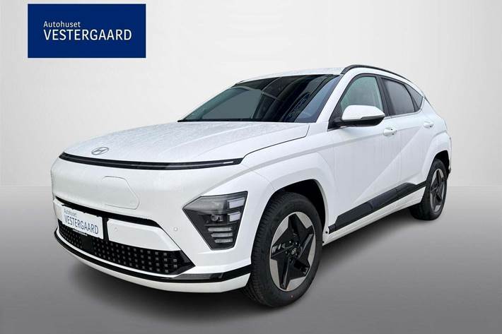 Hvid Hyundai Kona fra 2025