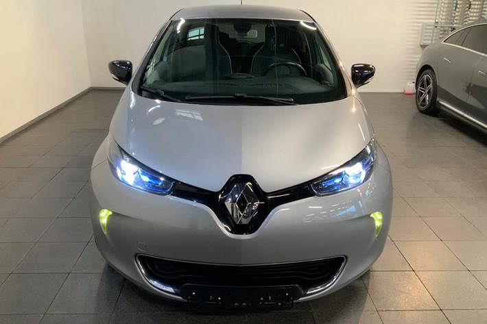 Grå Renault Zoe fra 2019