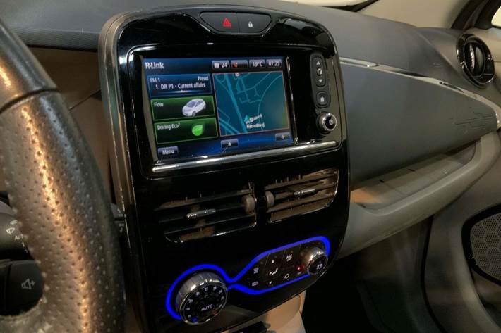 Grå Renault Zoe fra 2019