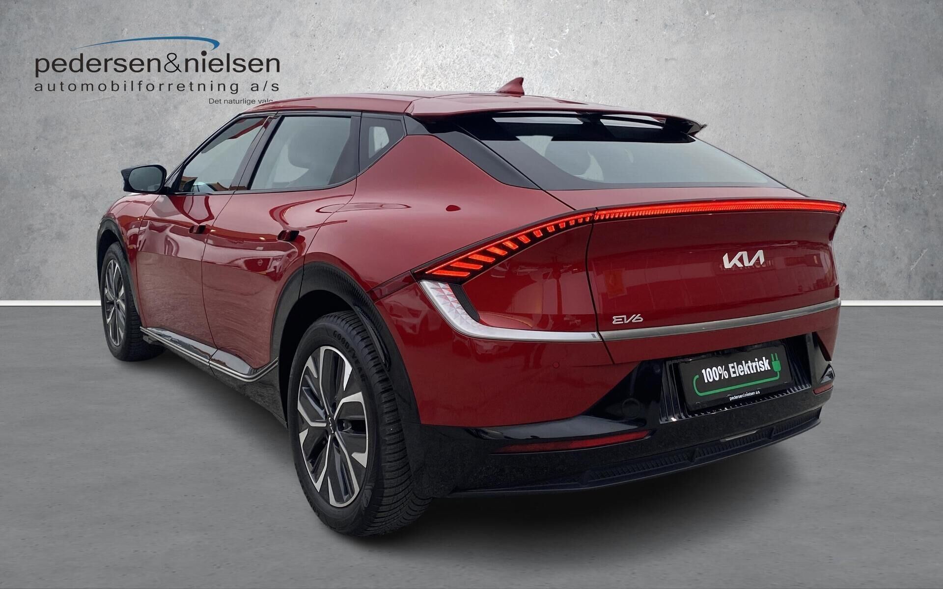 Rød Kia EV6 fra 2023
