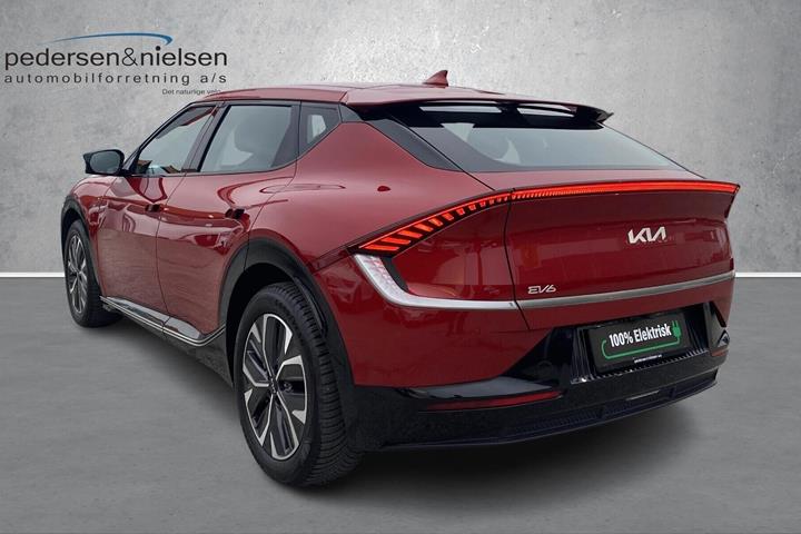 Rød Kia EV6 fra 2023