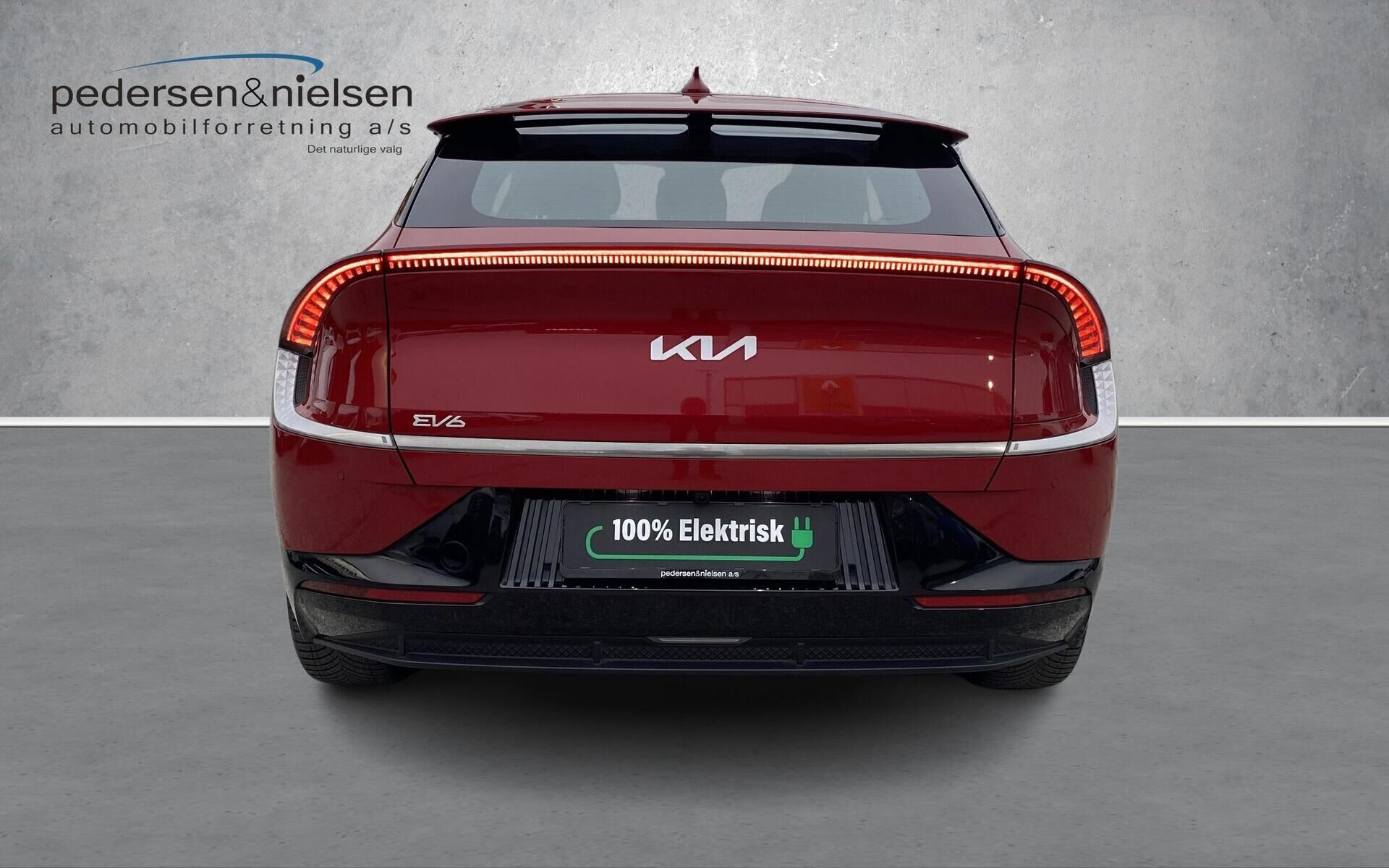 Rød Kia EV6 fra 2023
