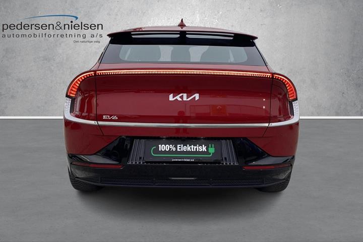 Rød Kia EV6 fra 2023