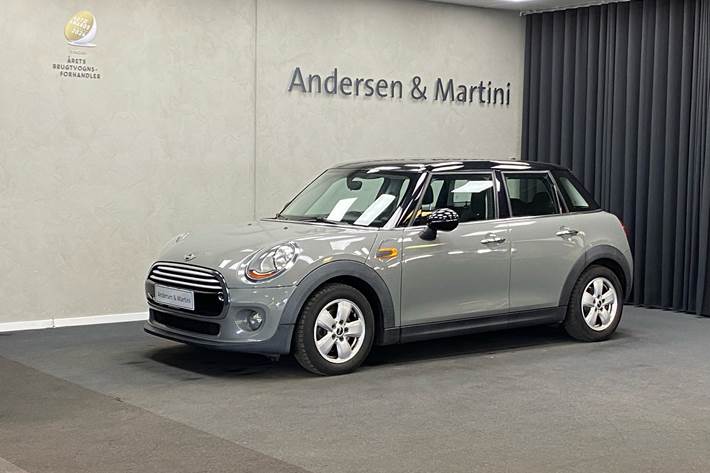 Grå Mini Cooper fra 2014