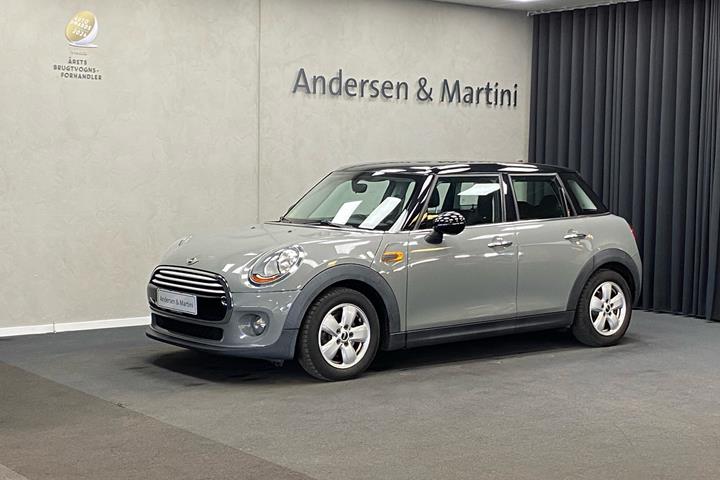 Grå Mini Cooper fra 2014