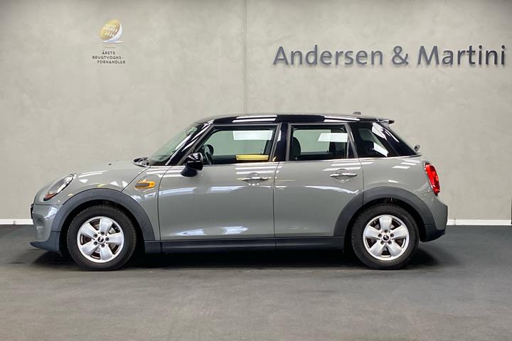Grå Mini Cooper fra 2014