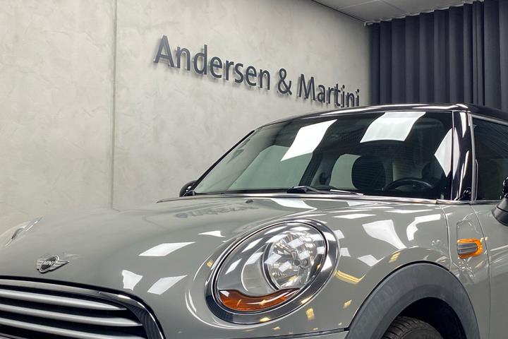 Grå Mini Cooper fra 2014