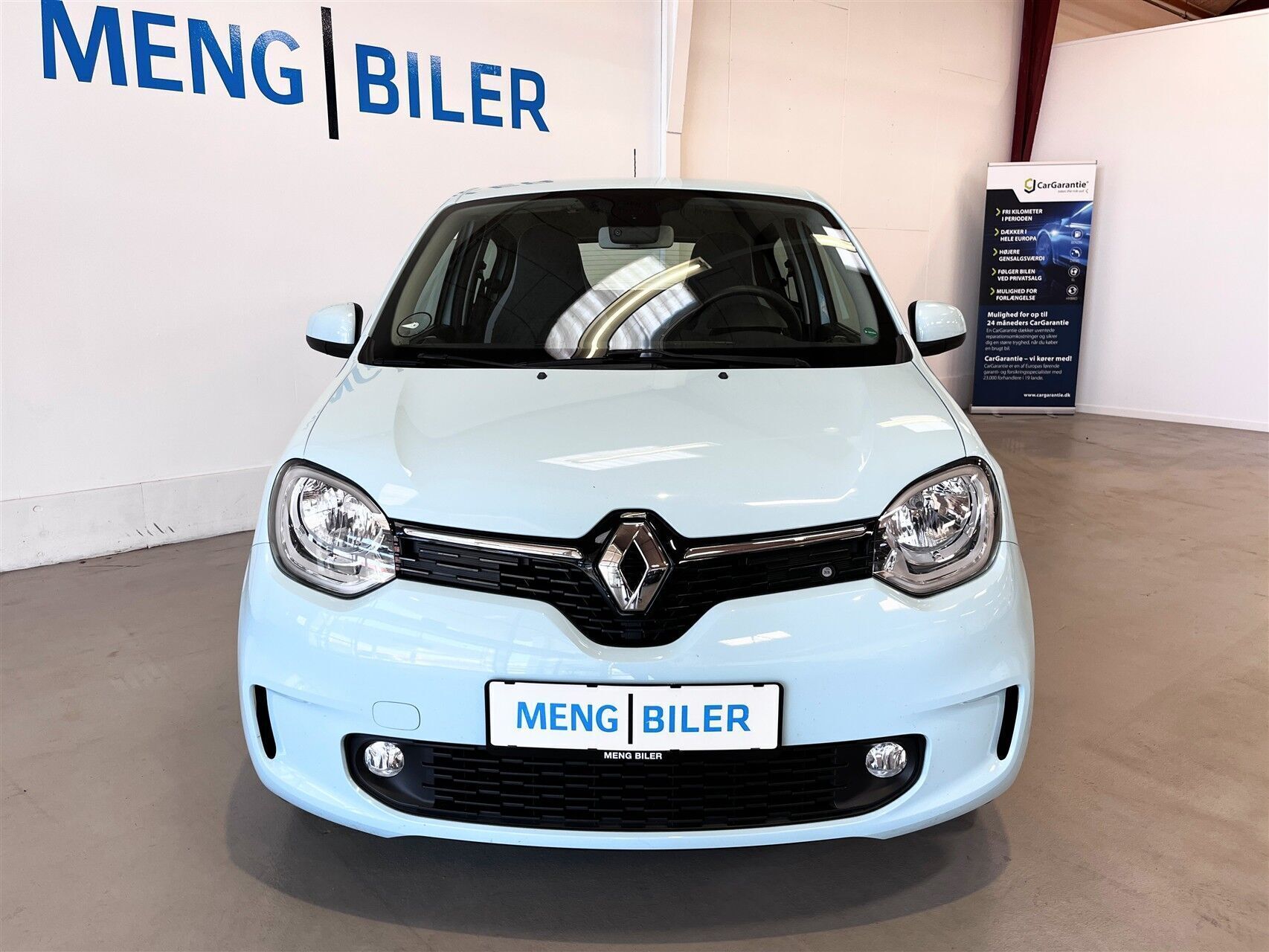 Blå Renault Twingo fra 2020
