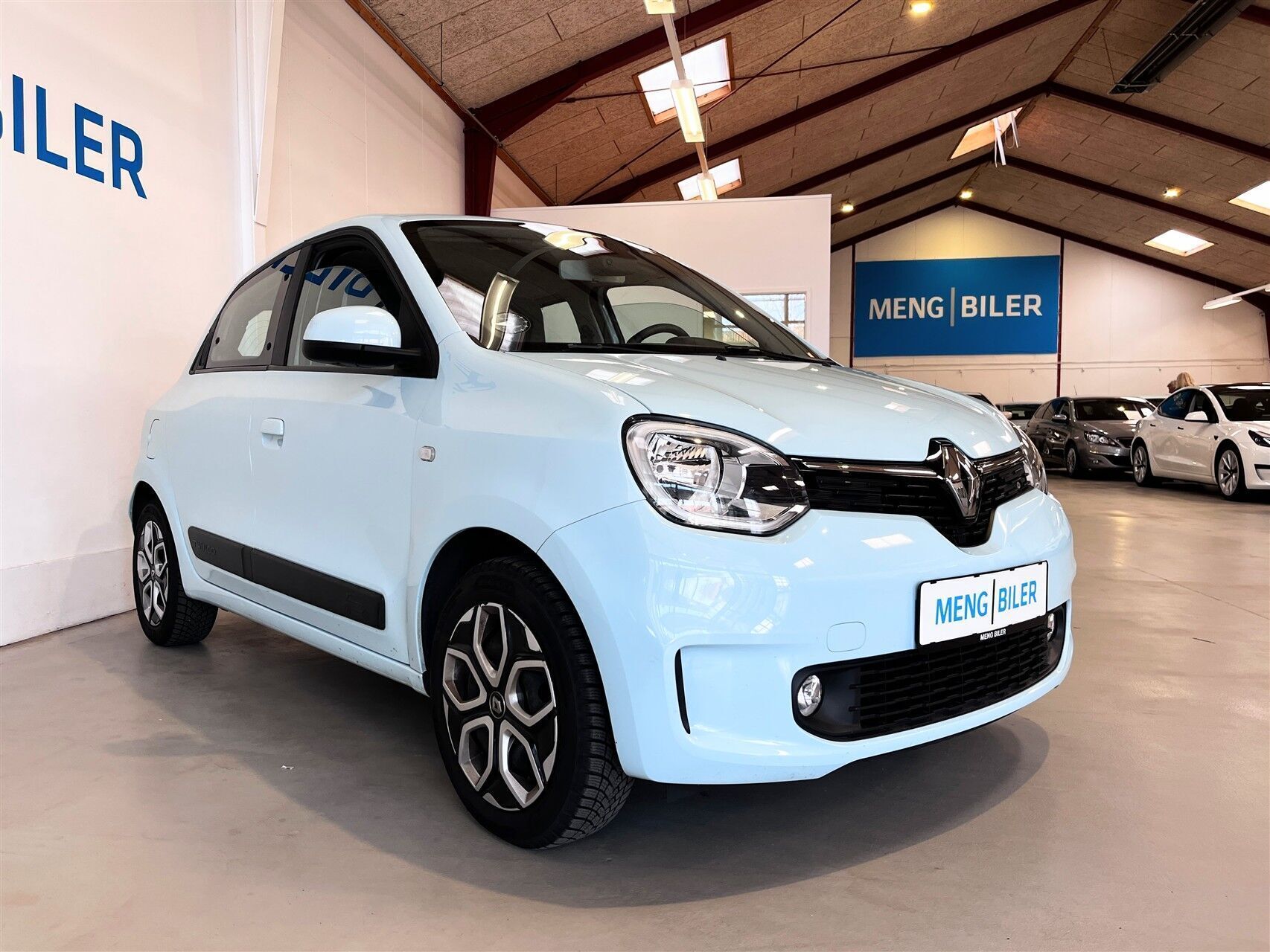 Blå Renault Twingo fra 2020