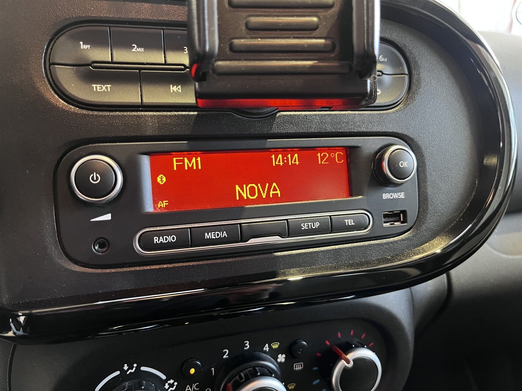 Blå Renault Twingo fra 2020