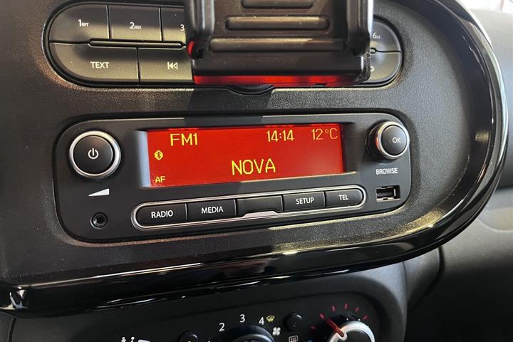 Blå Renault Twingo fra 2020