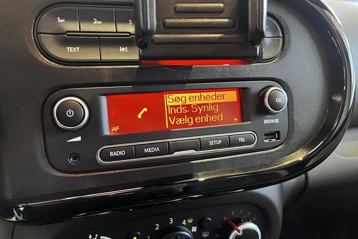Blå Renault Twingo fra 2020