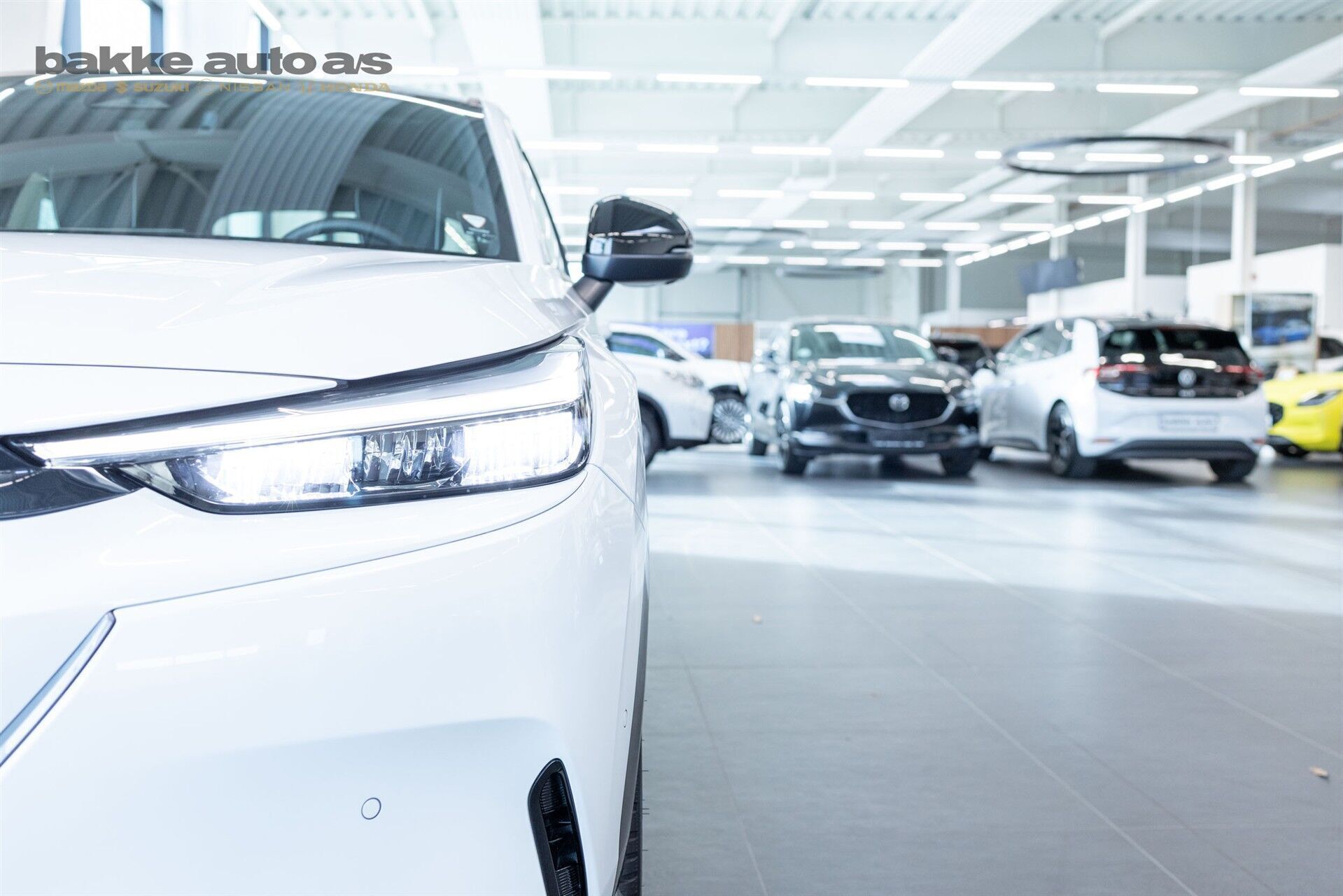 Hvid Honda e:Ny1 fra 2025