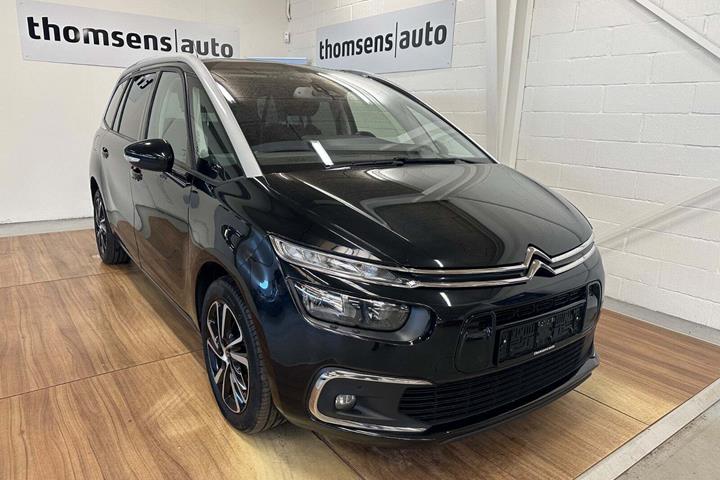 Sort Citroën Grand C4 SpaceTourer fra 2022 set udefra