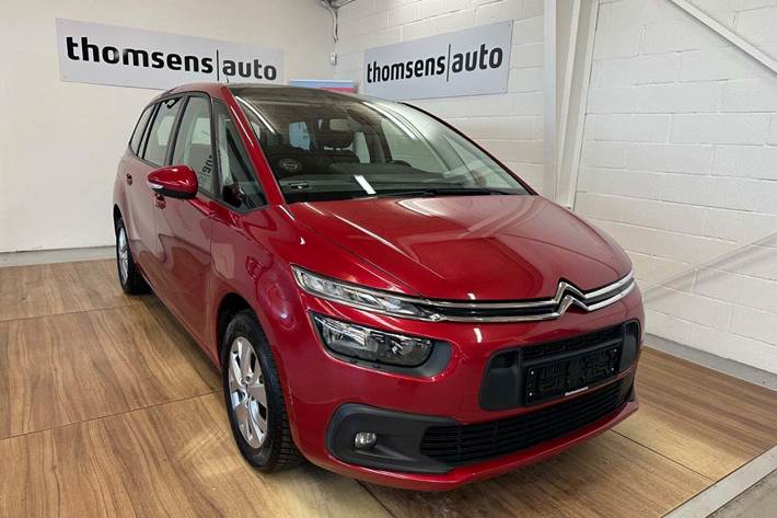 Rød Citroën Grand C4 Picasso fra 2018