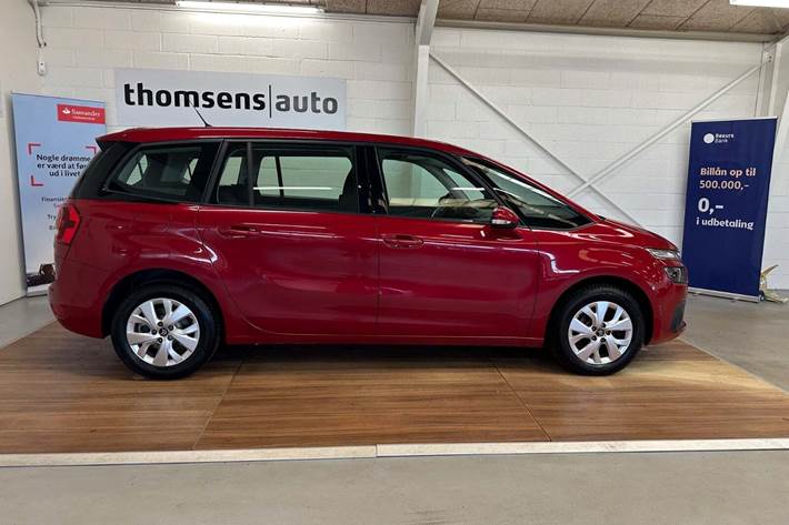 Rød Citroën Grand C4 Picasso fra 2018
