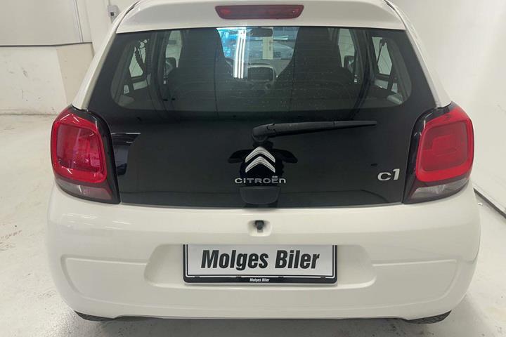 Hvid Citroën C1 fra 2017
