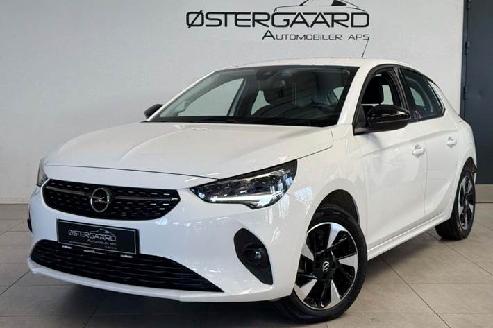 Hvid Opel Corsa-e fra 2023