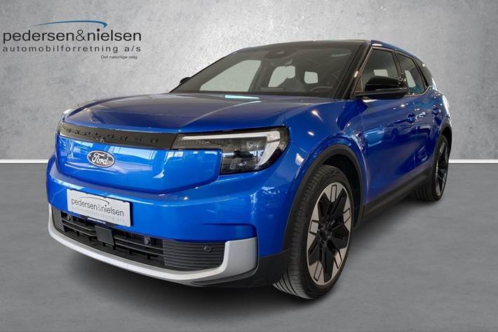 Blå Ford Explorer fra 2024