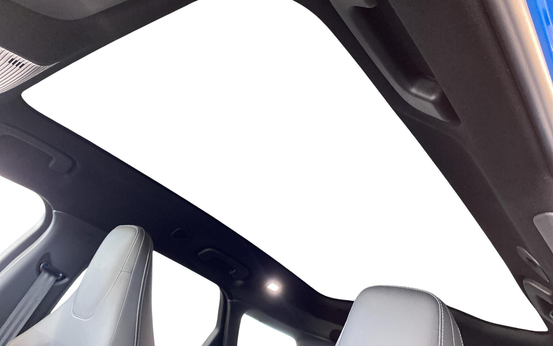 Blå Ford Explorer fra 2024