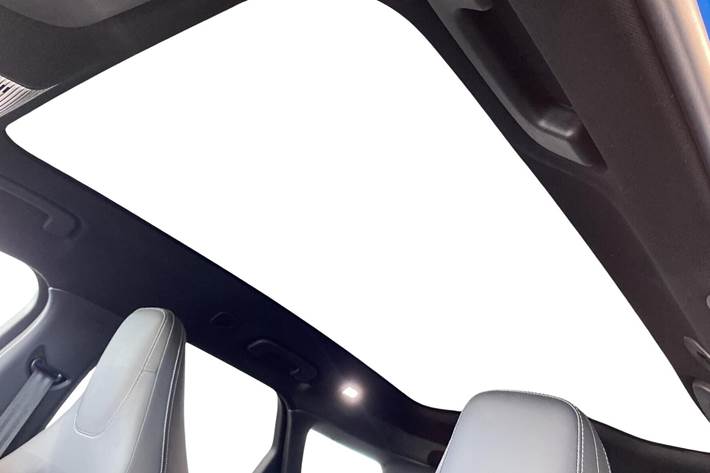 Blå Ford Explorer fra 2024