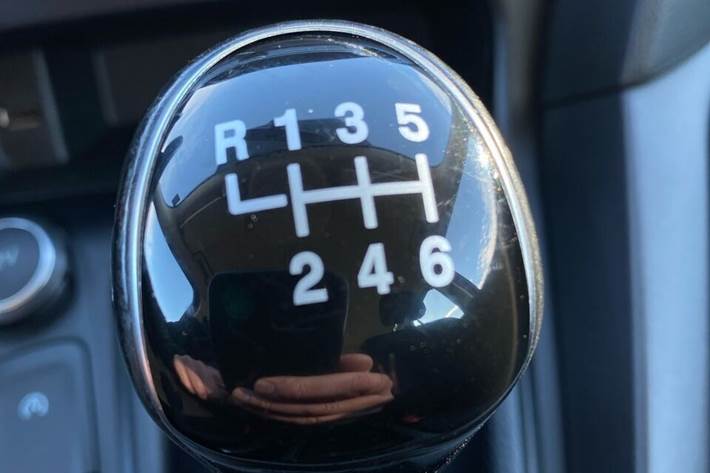 Hvid Ford Focus fra 2017