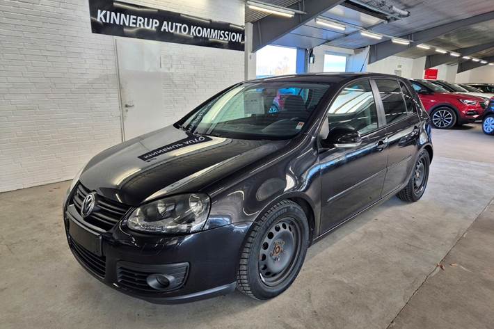 Sort VW Golf fra 2008