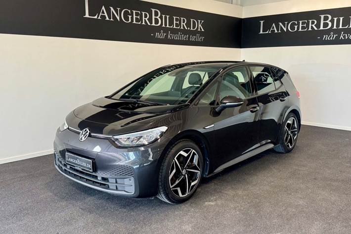 Grå VW ID.3 fra 2023