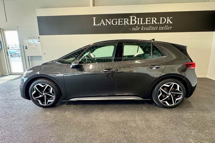 Grå VW ID.3 fra 2023