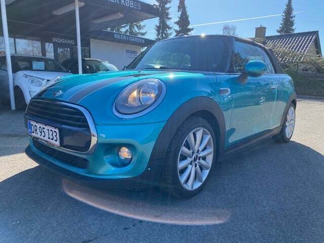 Turquoise Mini Cooper fra 2018