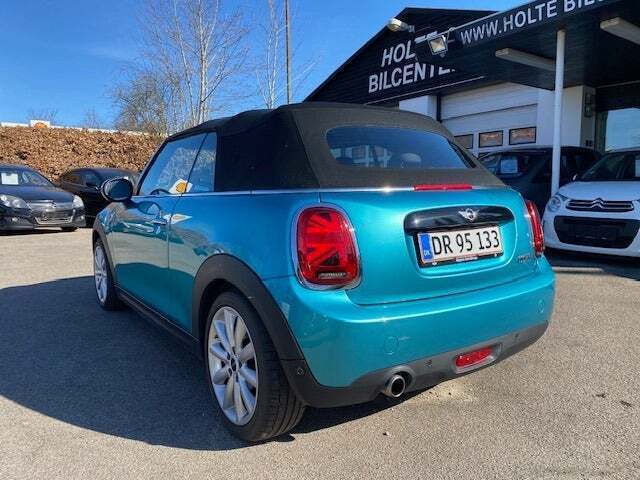 Turquoise Mini Cooper fra 2018