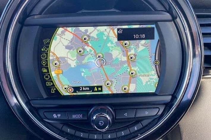 Turquoise Mini Cooper fra 2018