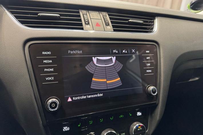 Sølv Skoda Octavia fra 2020