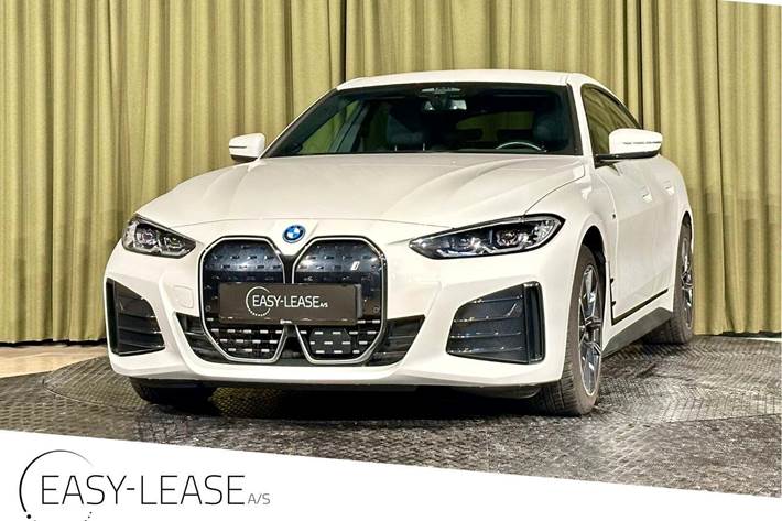 Hvid BMW i4 fra 2023