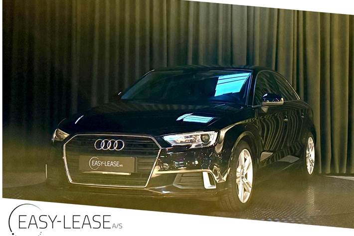 Sort Audi A3 fra 2020