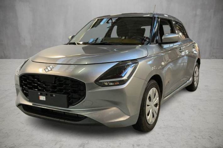 Grå Suzuki Swift fra 2024