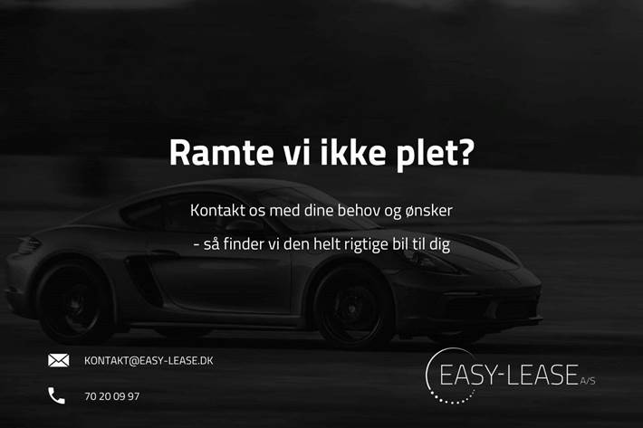Grå Porsche Taycan Turbo fra 2021
