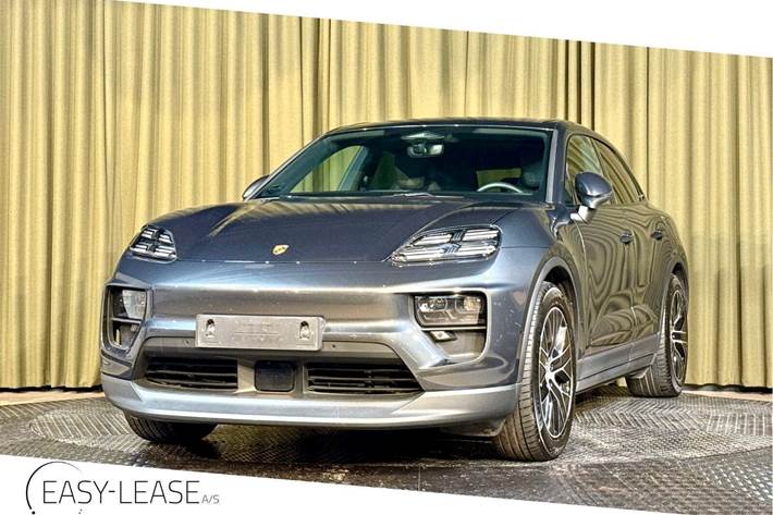 Grå Porsche Macan fra 2025