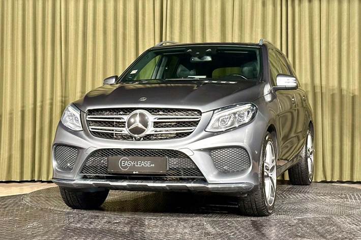 Grå Mercedes GLE350 d fra 2017