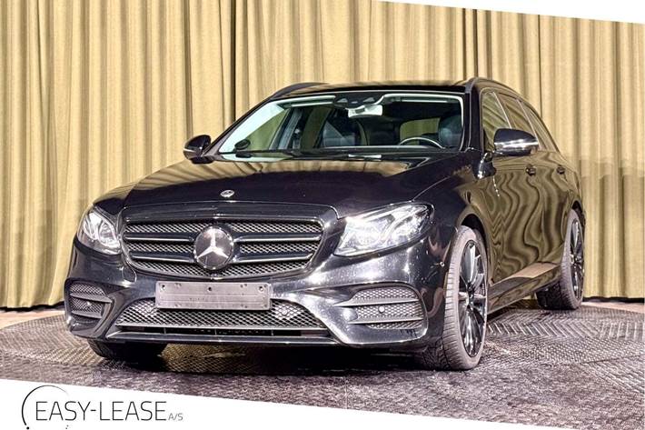 Sort Mercedes E400 d fra 2019