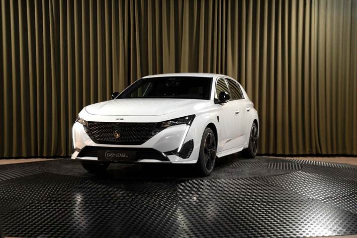 Hvid Peugeot E-308 fra 2024