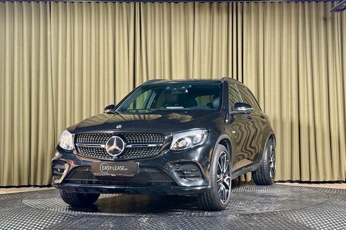 Sort Mercedes GLC43 fra 2017