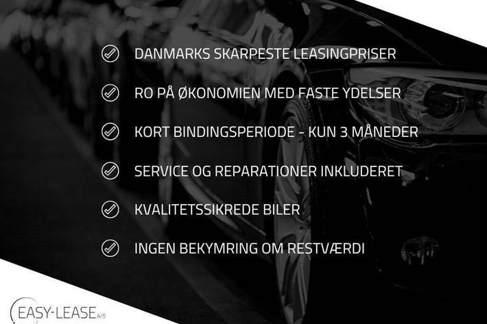 Blå Peugeot e-3008 fra 2024