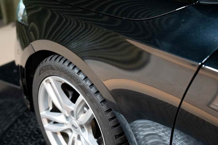 Sort Mercedes A200 fra 2018