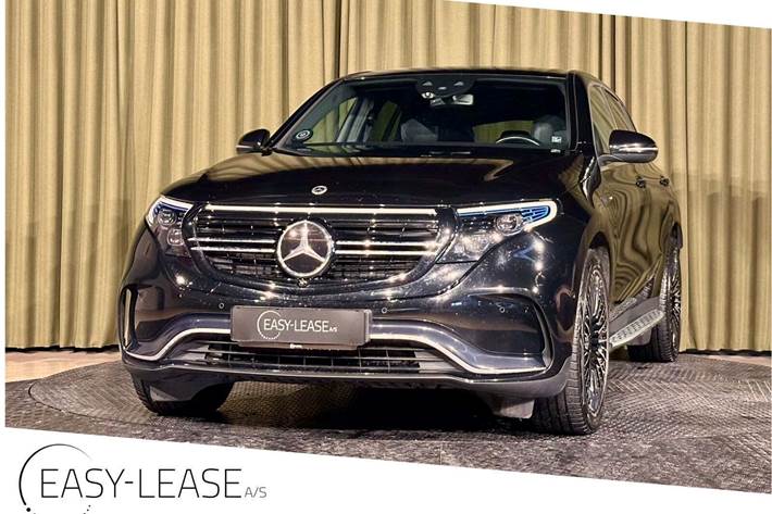 Sort Mercedes EQC400 fra 2021