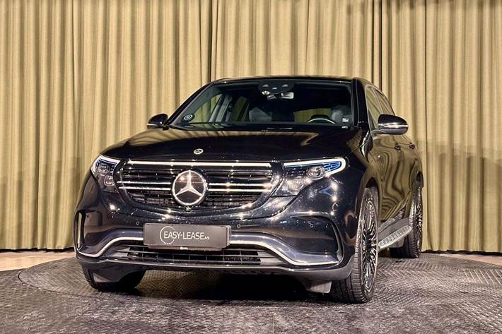 Sort Mercedes EQC400 fra 2021